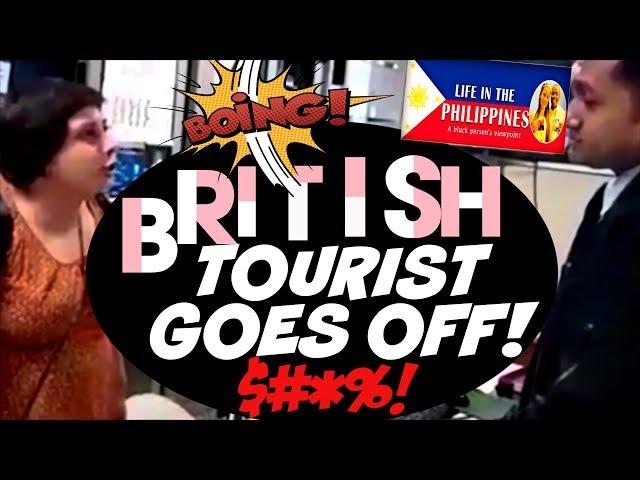 ANGRY BRITISH TOURIST SLAPS IMMIGRATION OFFICER