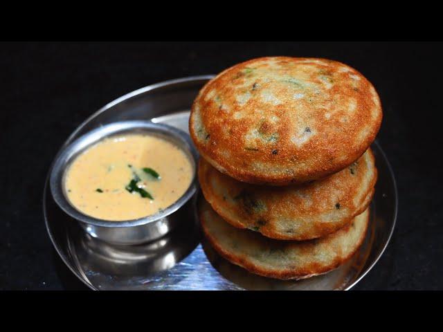 அரிசி உளுந்து இல்லாமல் 15 நிமிடத்தில் பஞ்சு போல பன் தோசை !! Instant Bun Dosa in Tamil | BreakFast