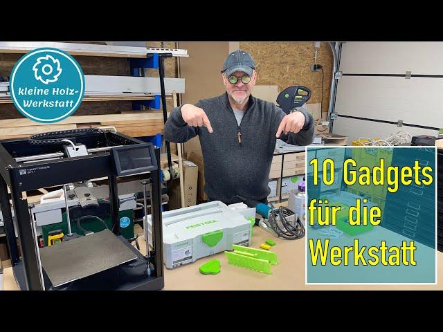 10 Gadgets aus der 3D-Druck-Welt für Deine Werkstatt⏐TWO TREES -SK1⏐kleine holzwerkstatt