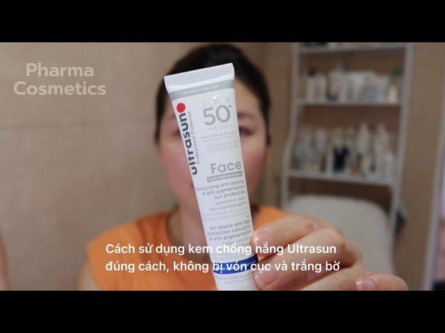 Cách sử dụng kem chống nắng ULTRASUN FACE SPF50+ ANTI-PIGMENTATION đúng cách! #chongnangultrasun