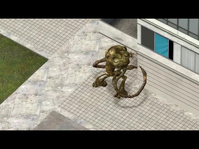 Halo 2 Flood SNPCs: Dynamic Juggernaut Climbing