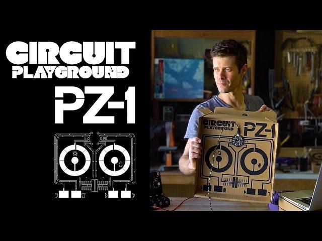John Park's PZ-1 Pizza Box DJ Controller @adafruit #adafruit @johnedgarpark #circuitplayground