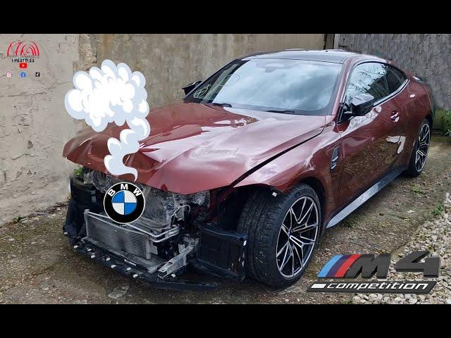 Repairing my G82 M4 Competition XDrive - Salvage repair - Aventurine Red