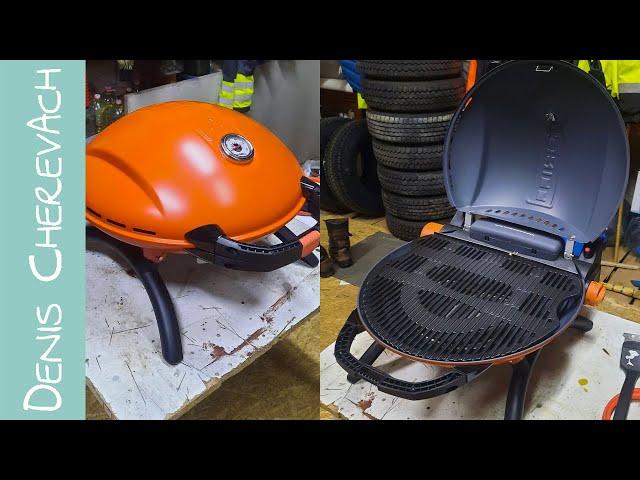 Газовый Гриль O-Grill 800T |  Гриллим Рыбу |  Наш Автодом |