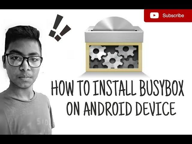 How to install busybox on android device