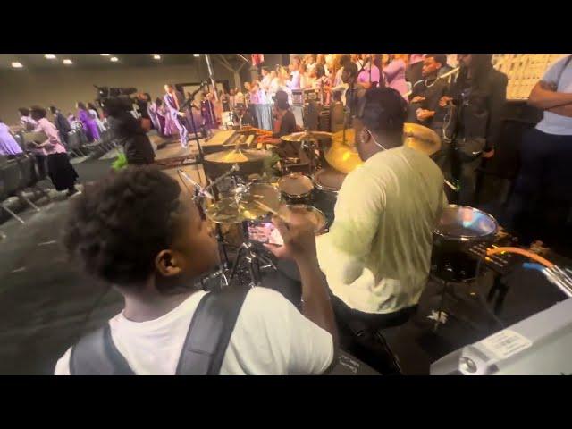 Pooter Golden On Drums Cogic Aim 2024  ️