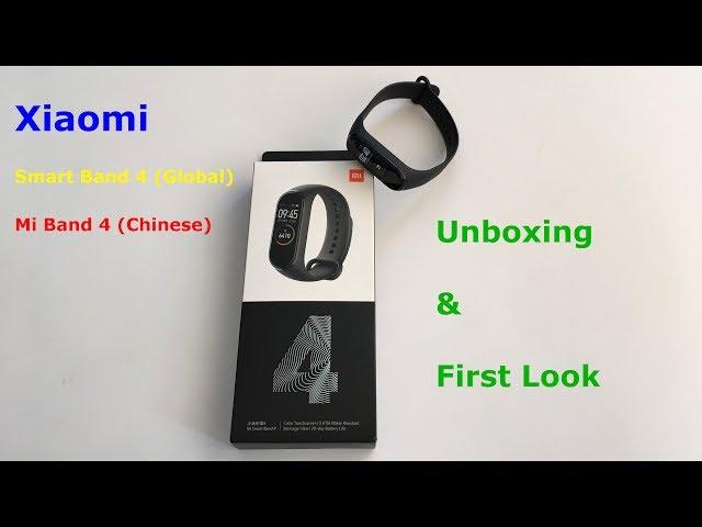 Xiaomi Smart Band 4 / Mi Band 4 Unboxing & First Look