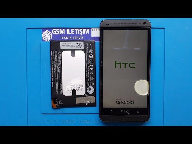 HTC One M7 Batarya Değişimi #htconem7