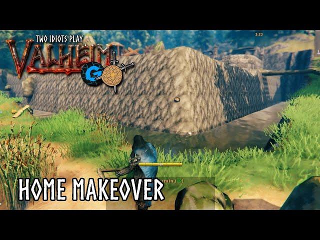 Home Makeover! | Two Idiots Play Valheim | Ep. 44 w Waffles