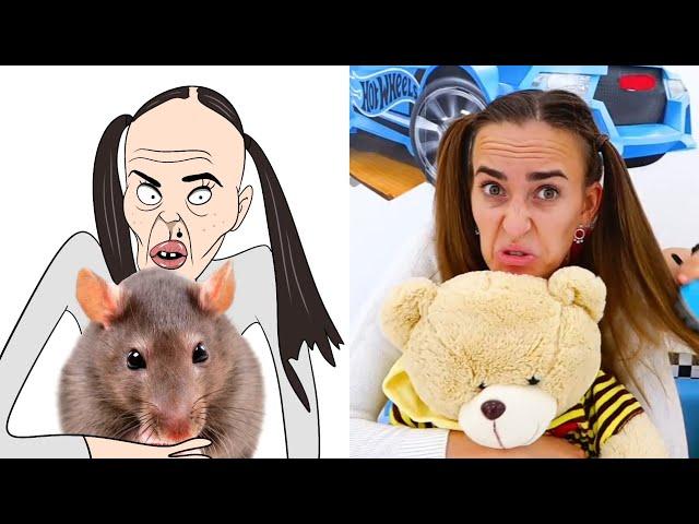 Vlad pretends to be a parent for Mom drawing meme|Vlad and niki|Editz Of Moviez