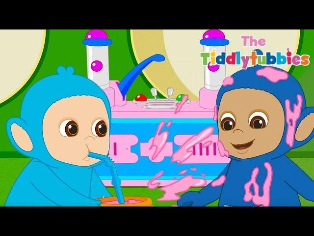 Tiddlytubbies 2D Series  Series 1 Full Episodes COMPILATION  Teletubbies Babies  Cartoon for Kids