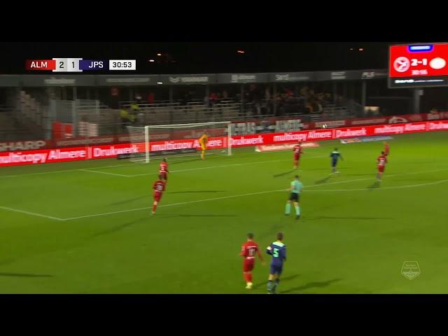 Dante Sealy vs Almere City (3 Goals)