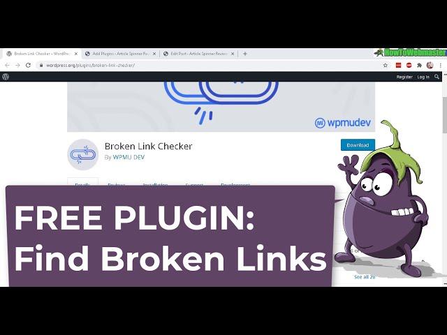 Free Automatic Broken Link Checker Wordpress Plugin - Find Broken Internal & External Links