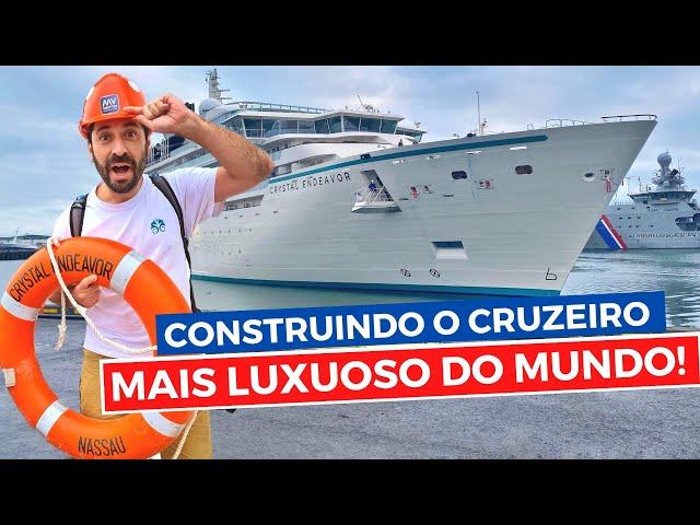 Como Foi Construído O Cruzeiro de Expedição Mais Luxuoso do Mundo? Diário de Tripulante no Estaleiro