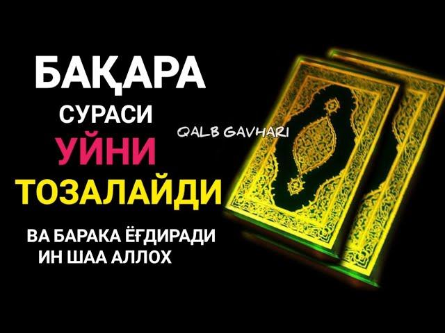 Энг гузал дуо!Бақара сураси шайтондан панох бериб ,қалбни ёриштирувчи сура/QALB GAVHARI