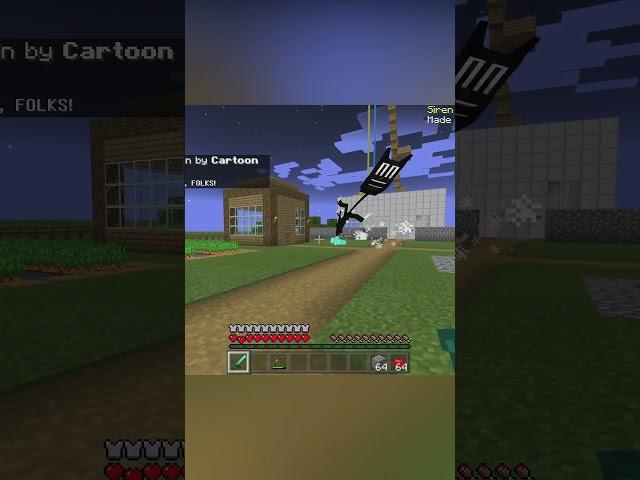 Our Last Resort Against Cartoon Cat #maizen #minecraft