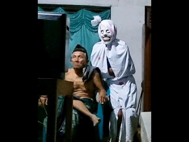 Pocong Apes Bikin Ngakak  #prankpocong