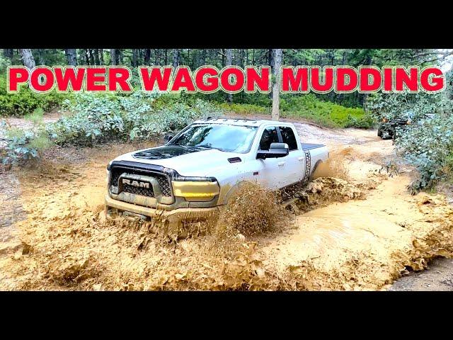 Dodge Ram 2500 Power Wagon 2023 Mudding Compilation Off Road 4x4