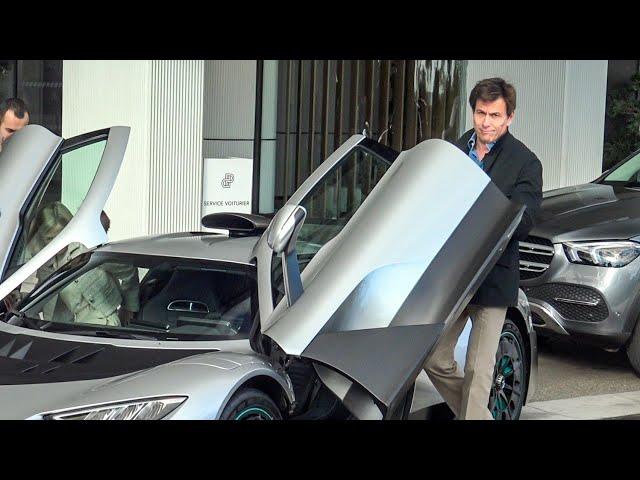 Billionaire TOTO WOLFF Driving His New AMG PROJECT ONE Through Monaco!!