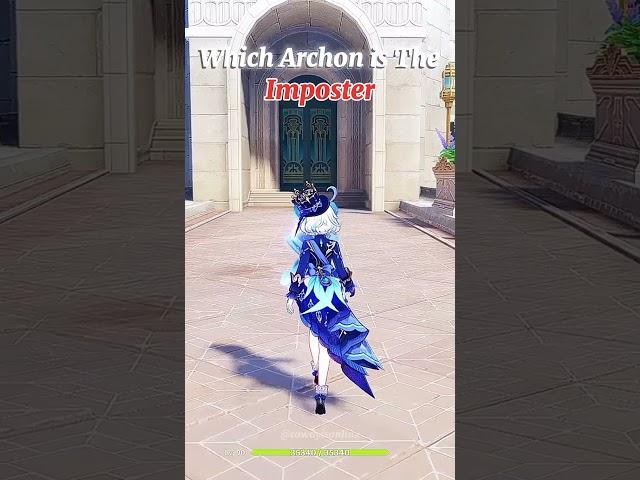 Which Archon is The Imposter!?  #genshinimpact #genshin #venti #mavuika #furina #nahida #shorts