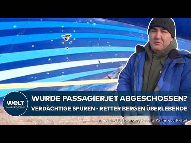 PASSAGIERJET ABGESCHOSSEN? Verdächtige Spuren an Rumpf des Unglücksflugzeugs gefunden