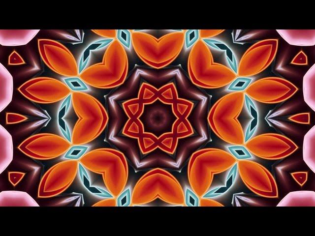 Colorful Kaleidoscope Video Background