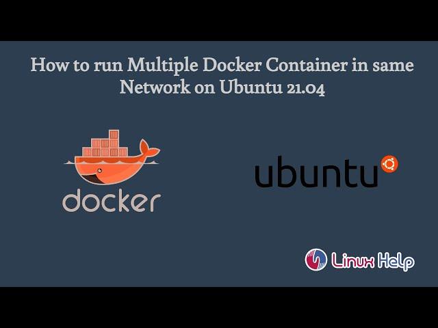 How to run Multiple Docker Containers in the same Network on Ubuntu 21.04