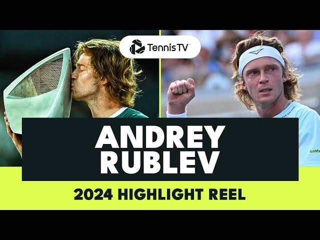 A 2nd Masters 1000 Title & More! | Andrey Rublev 2024 Highlight Reel