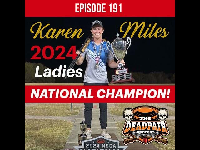 EPS 191, Karen Miles 2024 Ladies National Champion!