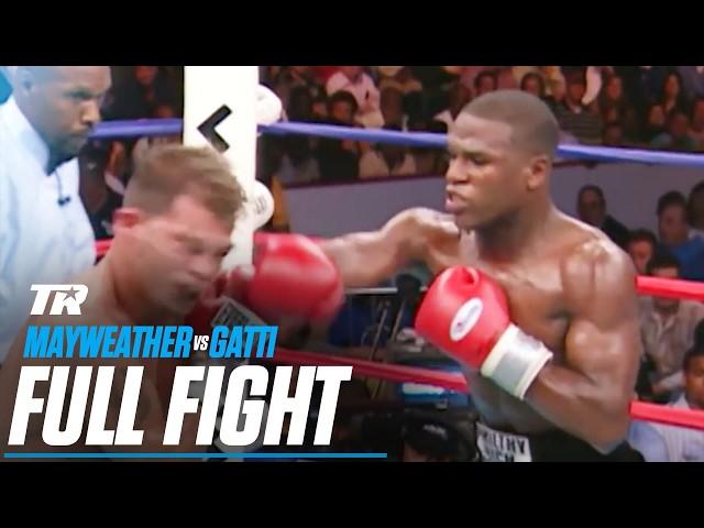 Floyd Mayweather Handles Arturo Gatti With Ease | ON THIS DAY