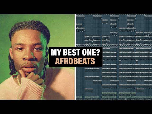 I MADE A BEAUTIFUL AFROBEAT FROM SCRATCH! FL Studio Beginners Tutorial 2023