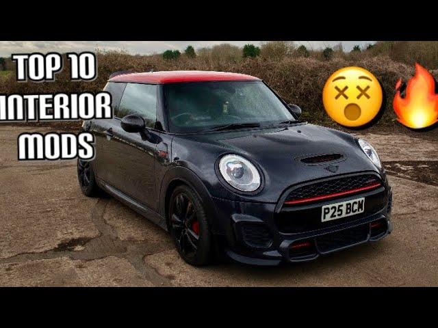 Top 10 Affordable INTERIOR Mods for your Mini JCW or Cooper S!