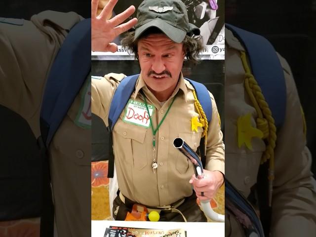 Special officer Doofy! Dave Sheridan was awesome!  #doofy #scarymovie #comiccon #Comedy #funny