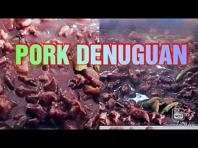 PORK DINUGUAN // BY RB COOKING TV..