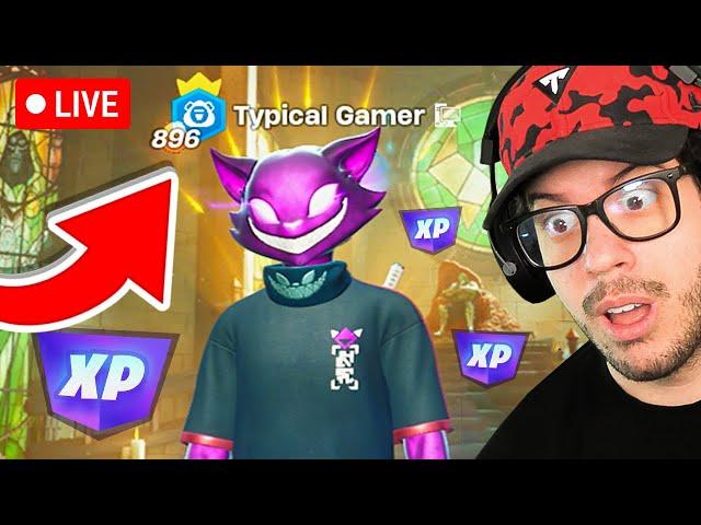 LIVE! - Going for LEVEL 900 in FORTNITE! New ICON SKIN Early! (Fortnite Battle Royale)