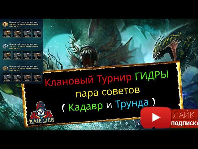 Первенство Гидры - как победить в Турнире и кто проиграет ! Советы : какую гидру и кем бить ! RAID