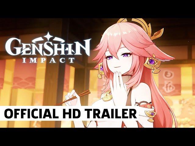 Genshin Impact Yae Miko Character Teaser Trailer