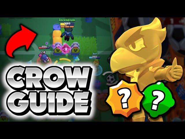 How to Play Crow - Complete Crow Guide for Brawl Stars!