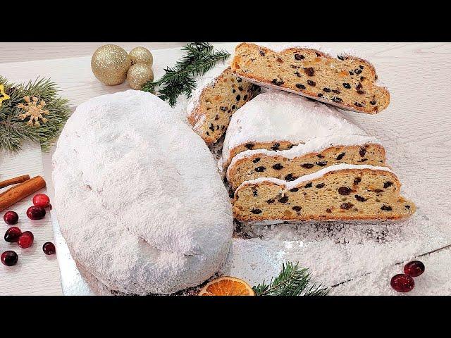 Christmas Stollen!  A real traditional recipe from Germany! Very tasty and not difficult!