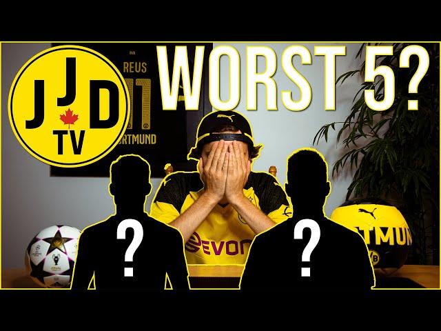 WORST 5 TRANSFERS OF THE 2010'S FOR BORUSSIA DORTMUND | JJD TV - EP. 11