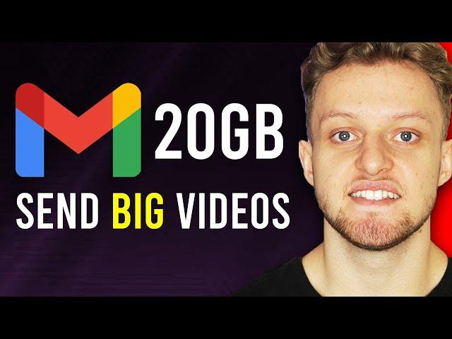 How To Send Large Videos on Gmail (20GB VIDEO FILES)