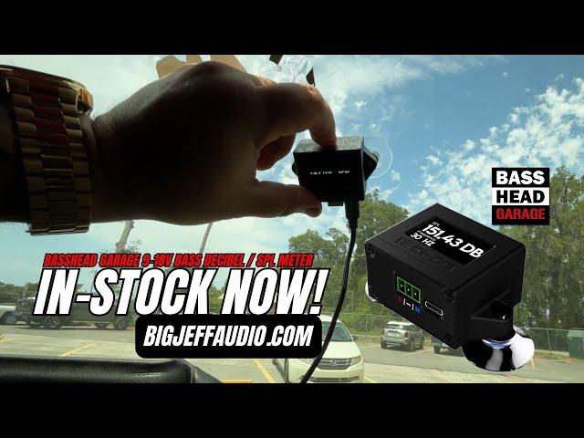 Testing the Basshead Garage 9-18v Bass Decibel / SPL Meter on our Hair Tricks Demo Vehicle!