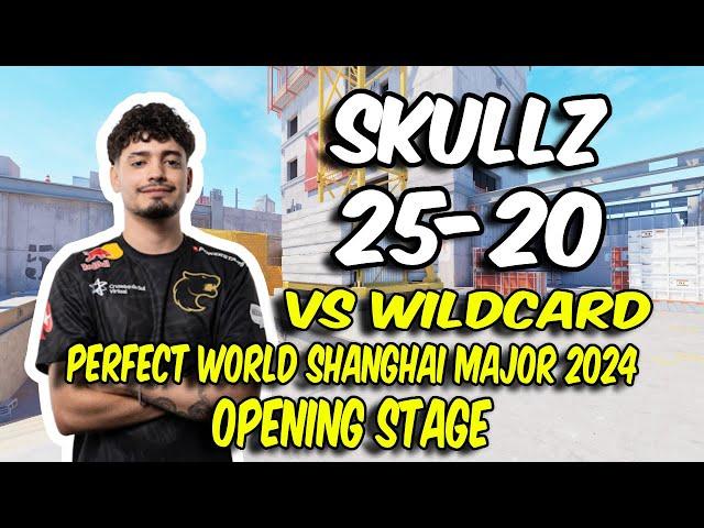 CS2 POV FURIA skullz (25/20) vs Wildcard (Vertigo) @ Perfect World Shanghai Major 2024