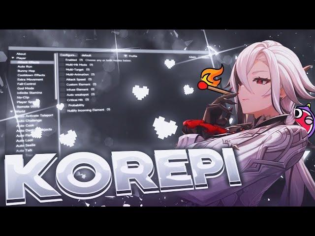 GLOBAL UPDATE KOREPI MODMENU 5.0 VERSION! | FREE GENSHIN IMPACT HACK 5.0 | KILL AURA + AUTO TP + CFG