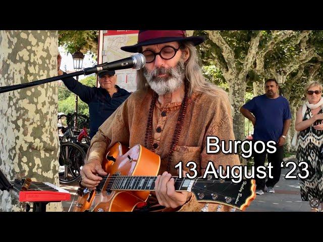 Busking in beautiful Burgos - We Merge