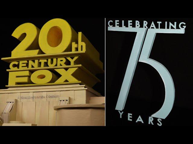 20th Century Fox Logo Diorama [Celebrating 75 Years] | Timelapse