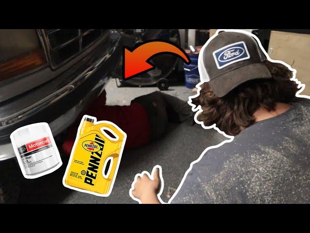 Two Idiots Change Oil