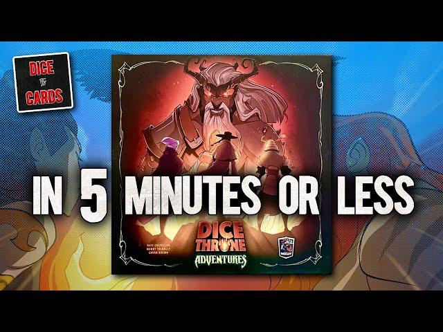 DICE THRONE ADVENTURES Review in 5 Minutes or Less