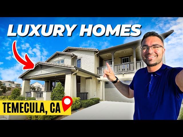 Inside the Stunning LUXURY HOMES For Sale in TEMECULA California! | Southern California Home Tour