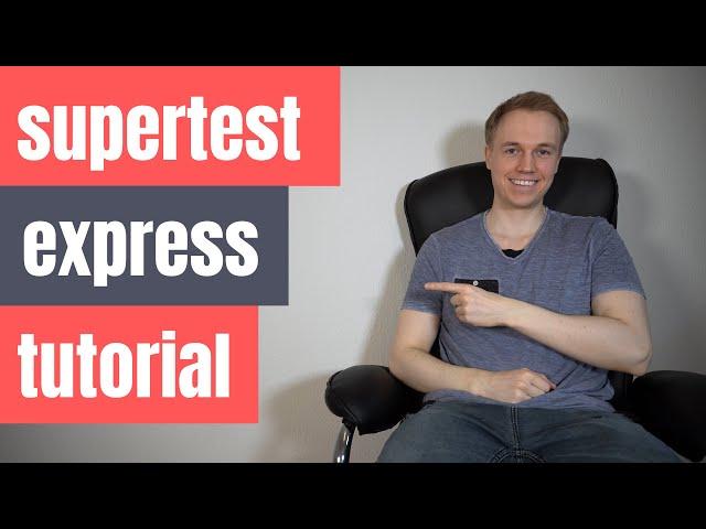 Supertest express tutorial | Node REST API testing